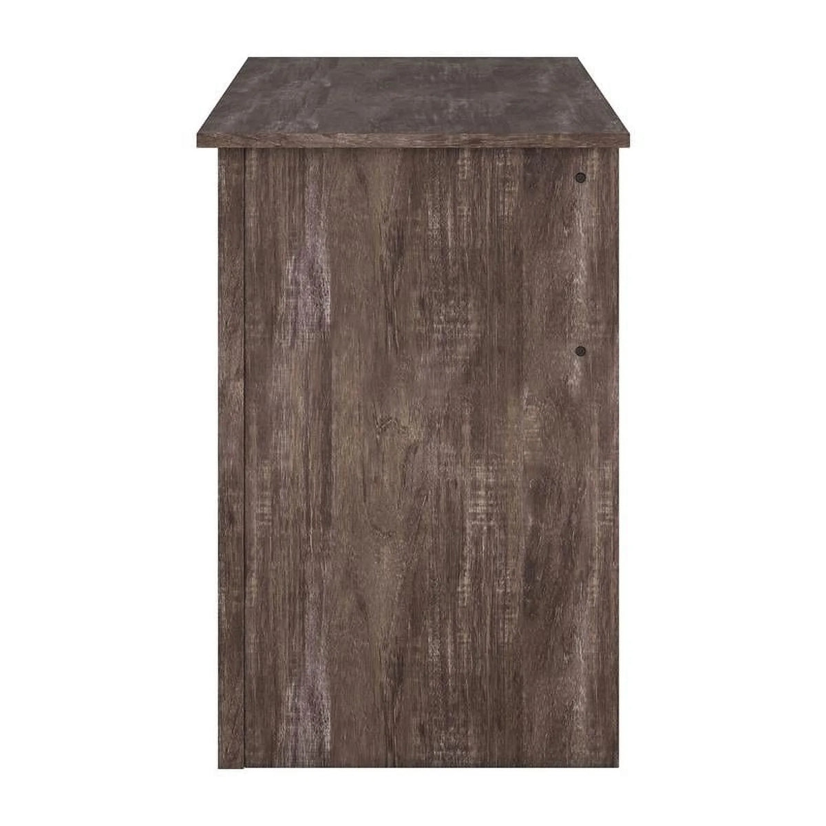 Rustic Brown Two Drawer Desk X28359