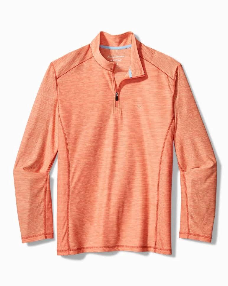 Peach Parrot Half-Zip Size S S3984