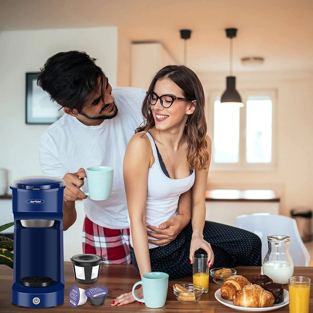 Single Serve Coffee Maker with 30 oz Removable Reservoir M50742
