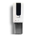 White Wall Mounted Liquid and Gel Sanitizer Dispenser S1943