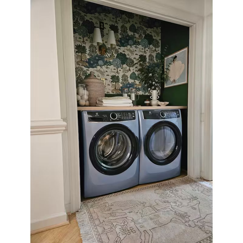 Electric Dryer with Instant Refresh in Glacier Blue C82603