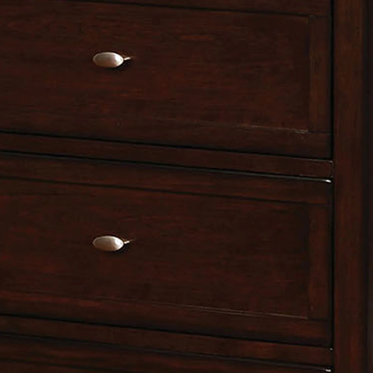 Cherry Brown 4 Drawer Wooden Chest Z64259