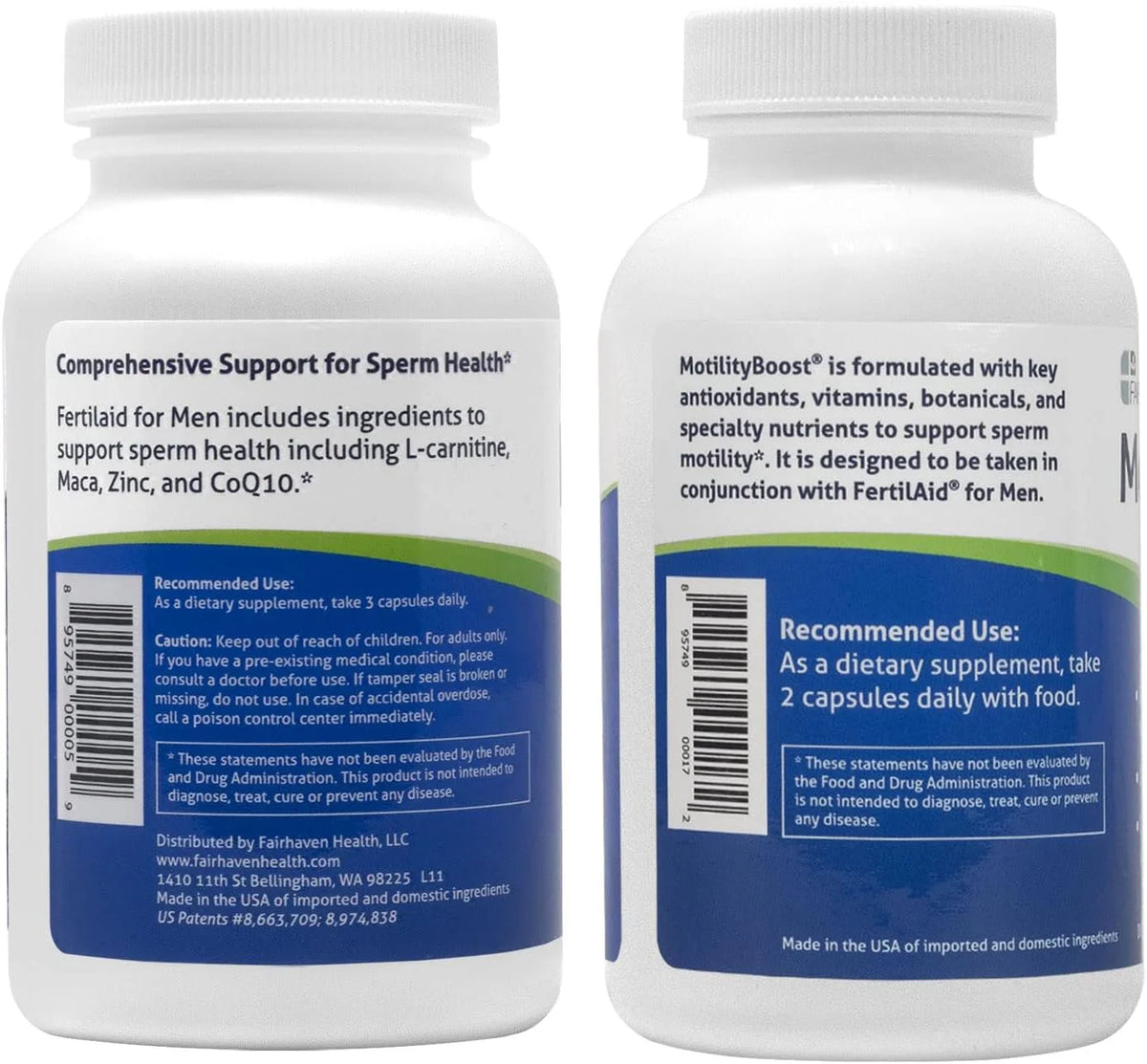 Male Fertility Supplement 150 Capsules Y843439