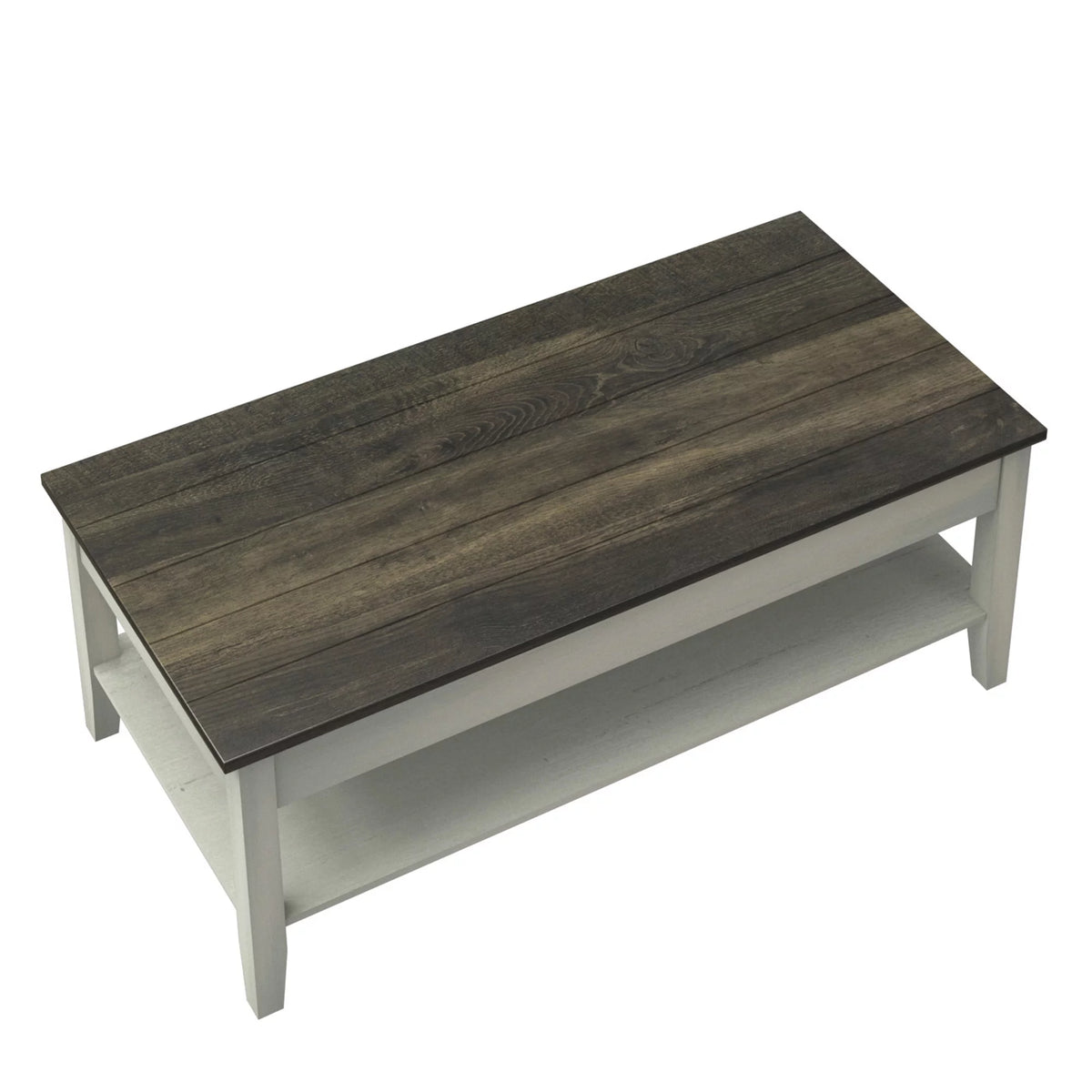 Two Tone Modern Farmhouse Coffee Table C410