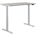 Electric Height Adjustable Table with Gray Base Z51332