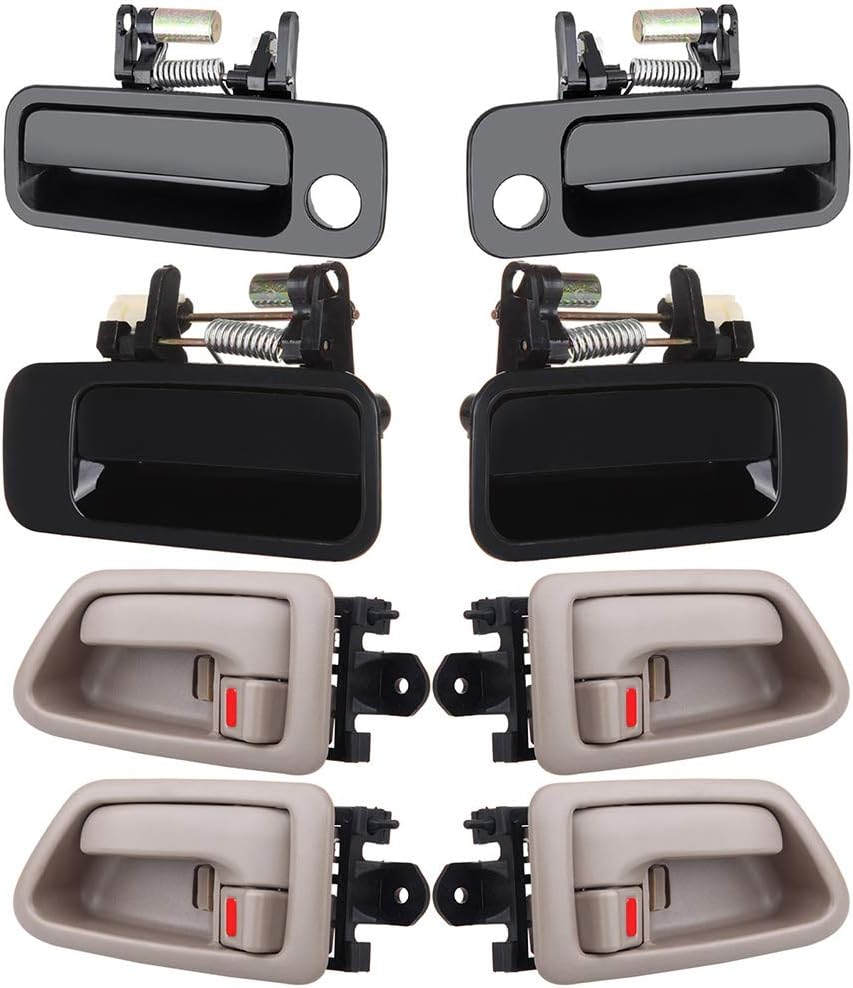 Door Handles Exterior Interior Replacement 8pcs A43573