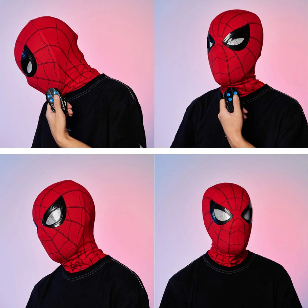 Wearable Electronic Helmet with Sounds & LED Eyes 1:1 Model P4291