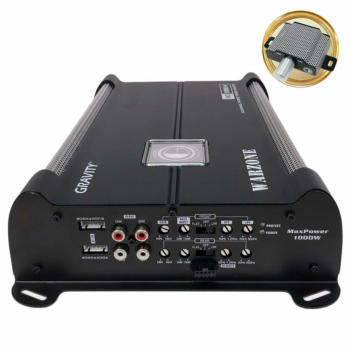 1000W 4 Channels Car Audio Amplifier S1647