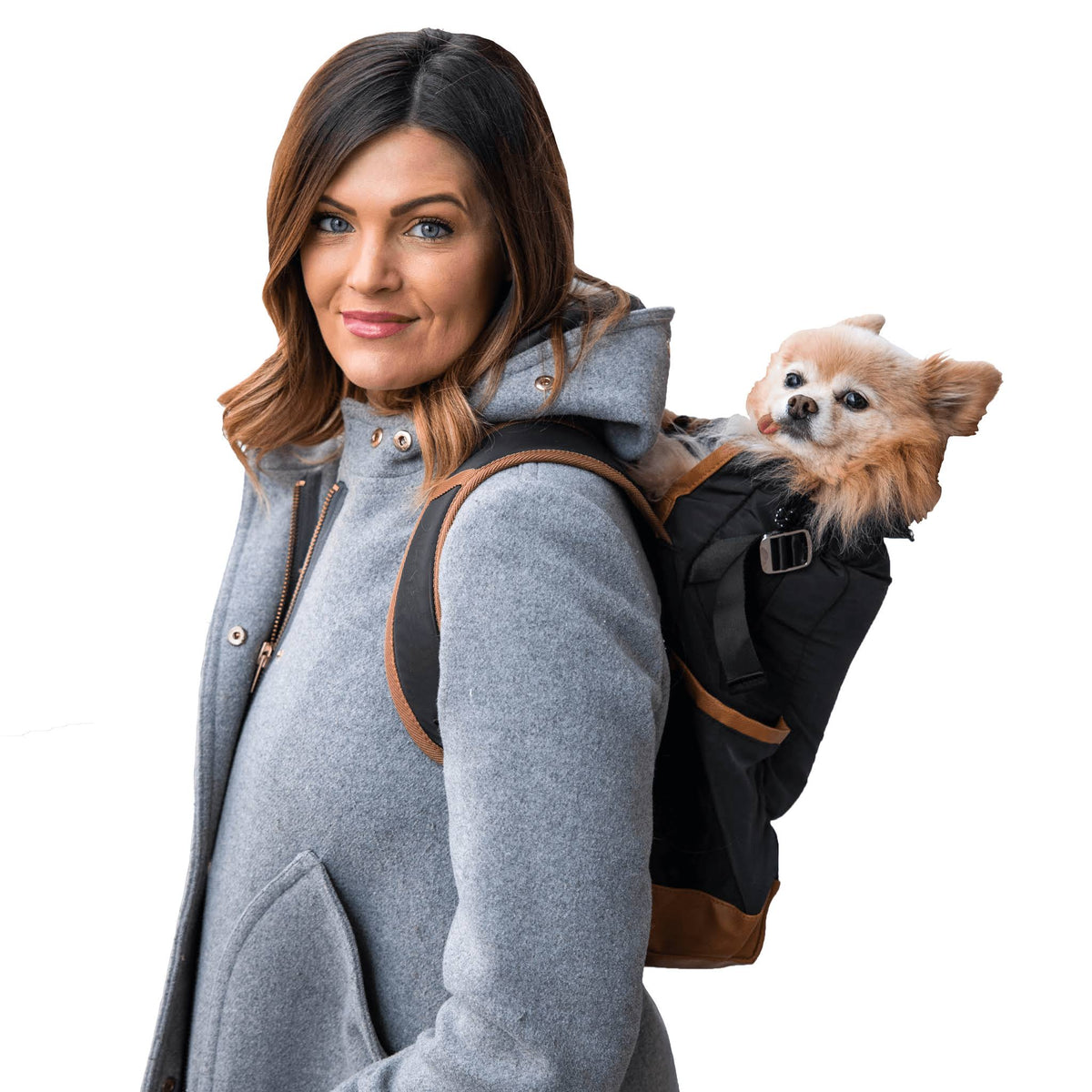 Black Medium Dog Carrier I7435