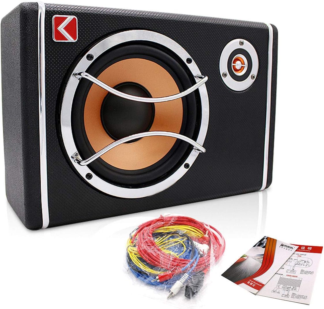 6 Inch Powered Car Subwoofer F3356