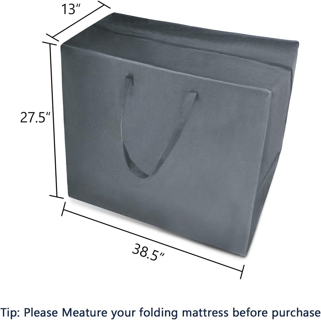 Folding Mattress Storage Bag, Waterproof Reusable Case, Grey S66352