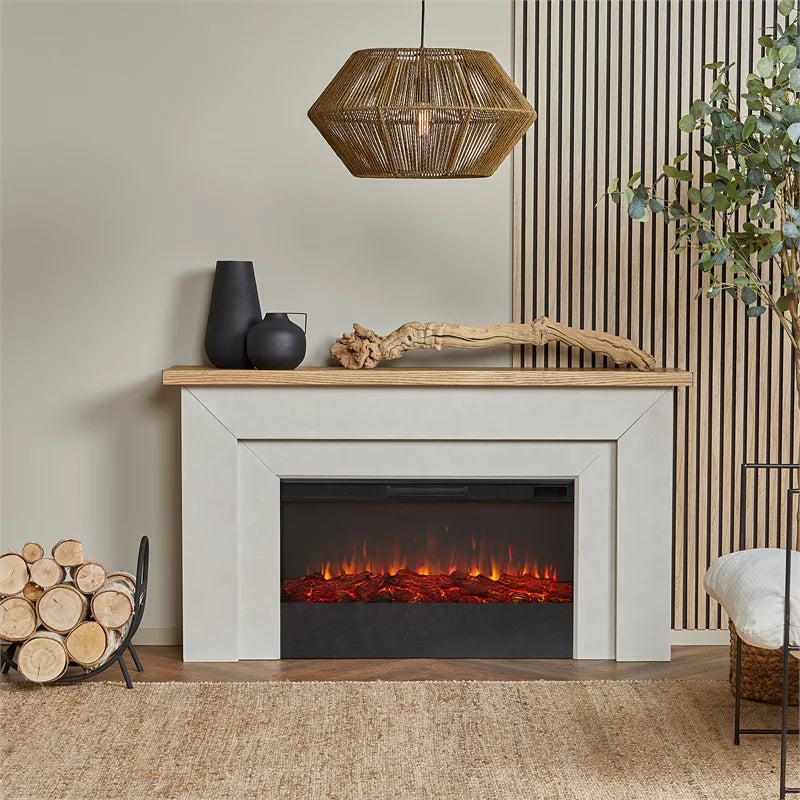 68" Wood Electric Fireplace K96622