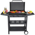 3 Burner Propane Gas Grill Stainless Steel 32,700 BTU Black G297404