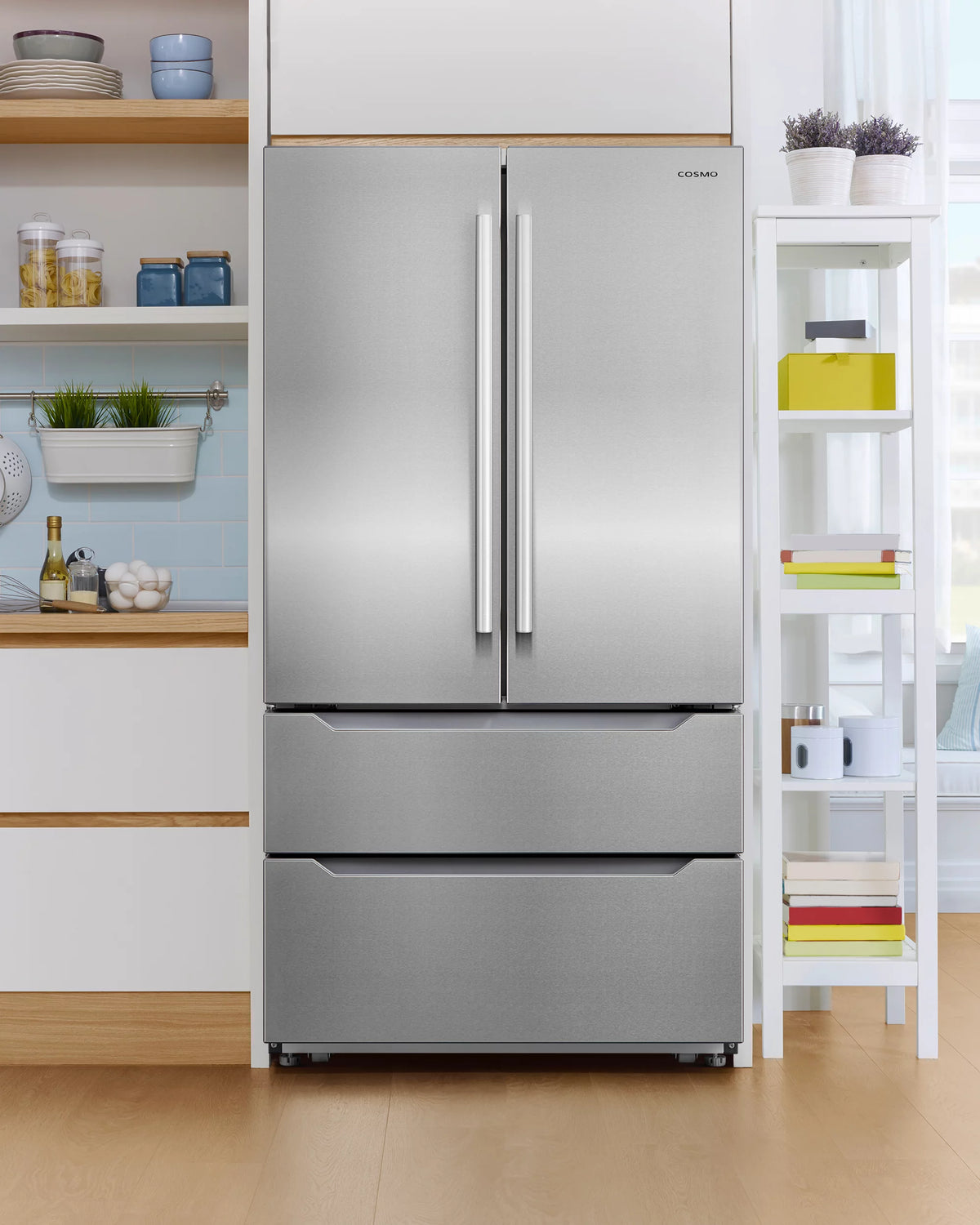 22.5 cu. ft. 4-Door Stainless Steel Refrigerator U39685