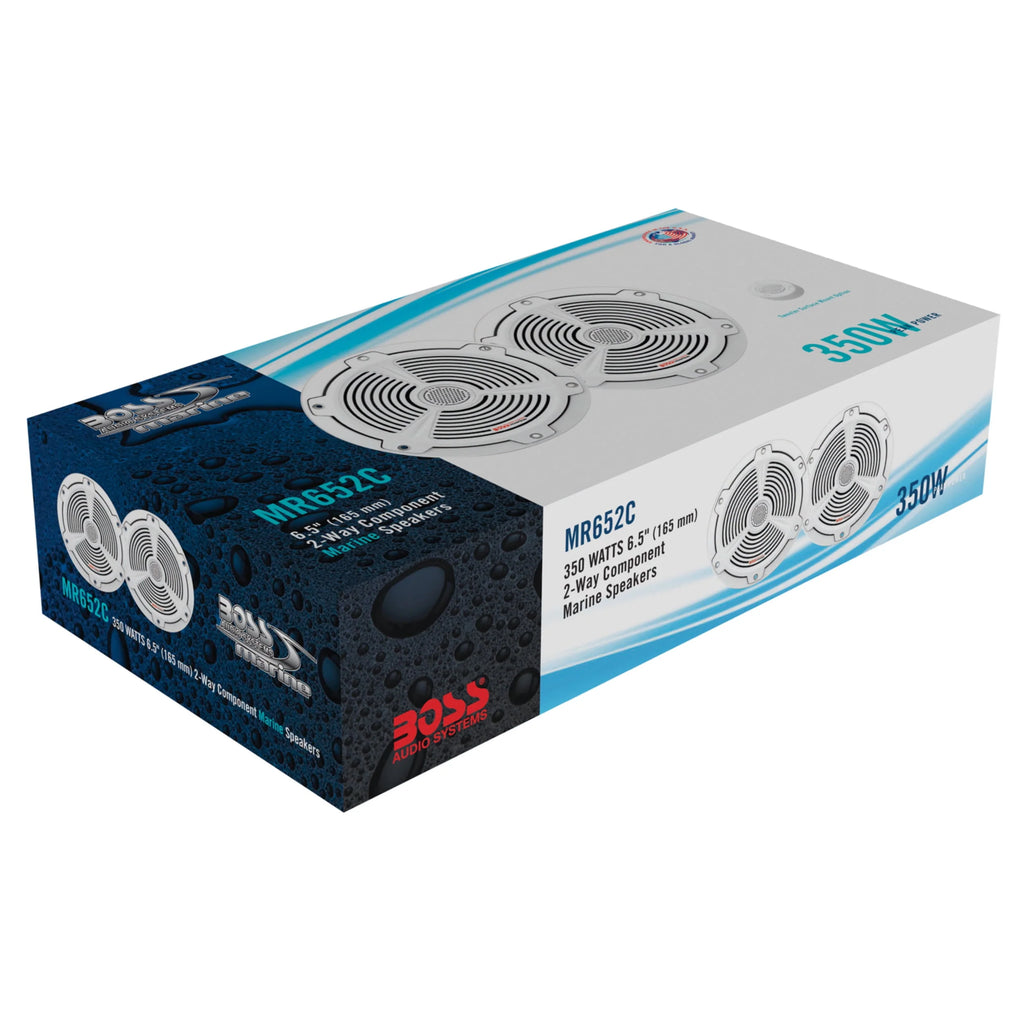 6.5” 2 Way Marine Component Speakers Z5062