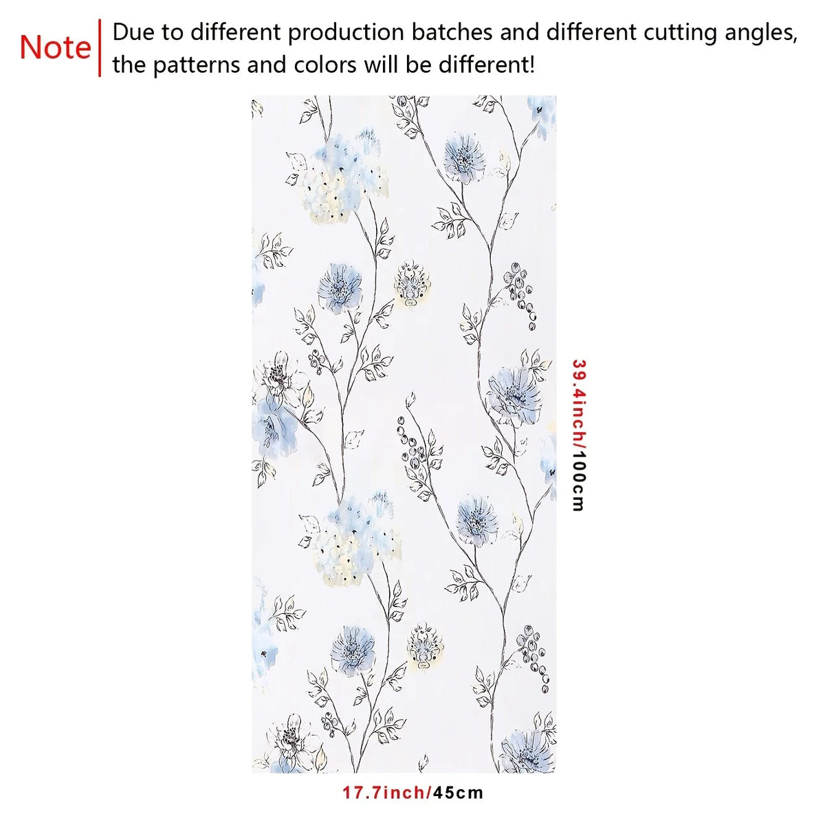 Green Plant Retro Leaf Flower Waterproof Peel And Stick Wallpaper T51776