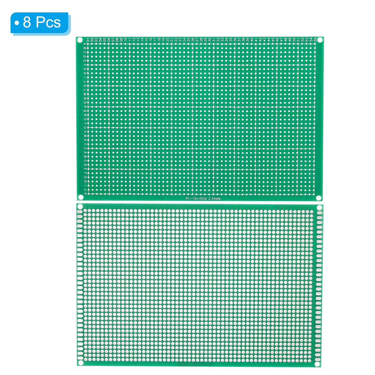 5.9" x 5.5" Green 8 Pcs PCB Circuit Prototype Perfboard Solder Boards G8137