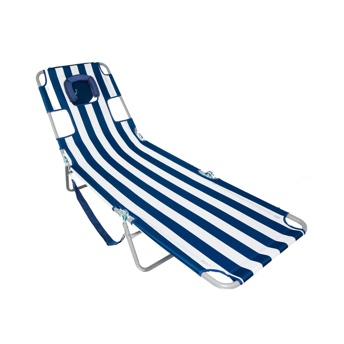 Blue Folding Chaise Lounge K574
