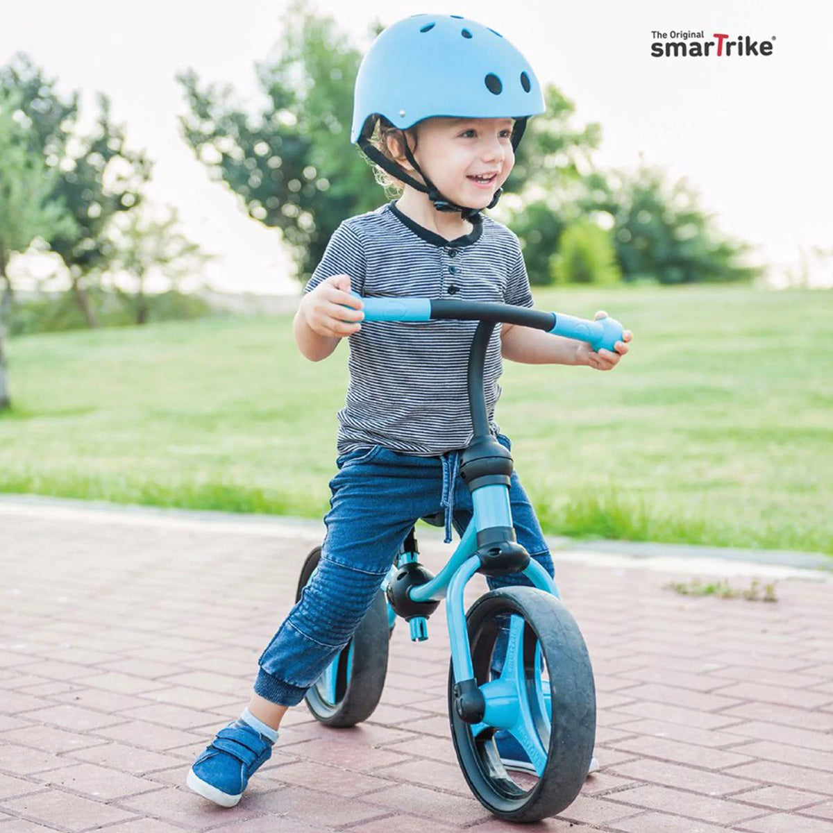 Lightweight Adjustable 2 in 1 Balance Bike, Blue Q425089