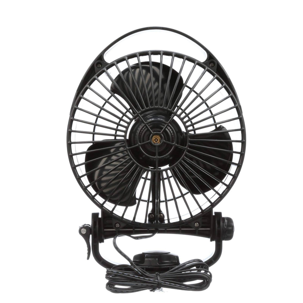 Black 12V 3-Speed Marine Fan W46346
