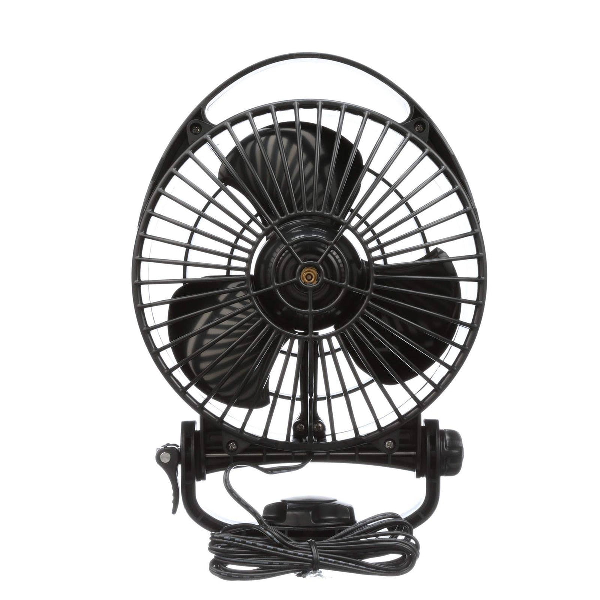 Black 12V 3-Speed Marine Fan W46346