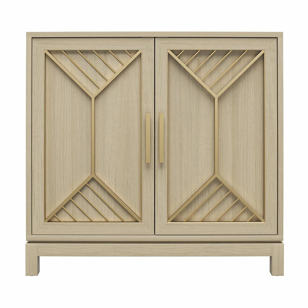 Pale Oak Accent Cabinet Z404