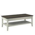 Two Tone Modern Farmhouse Coffee Table C410