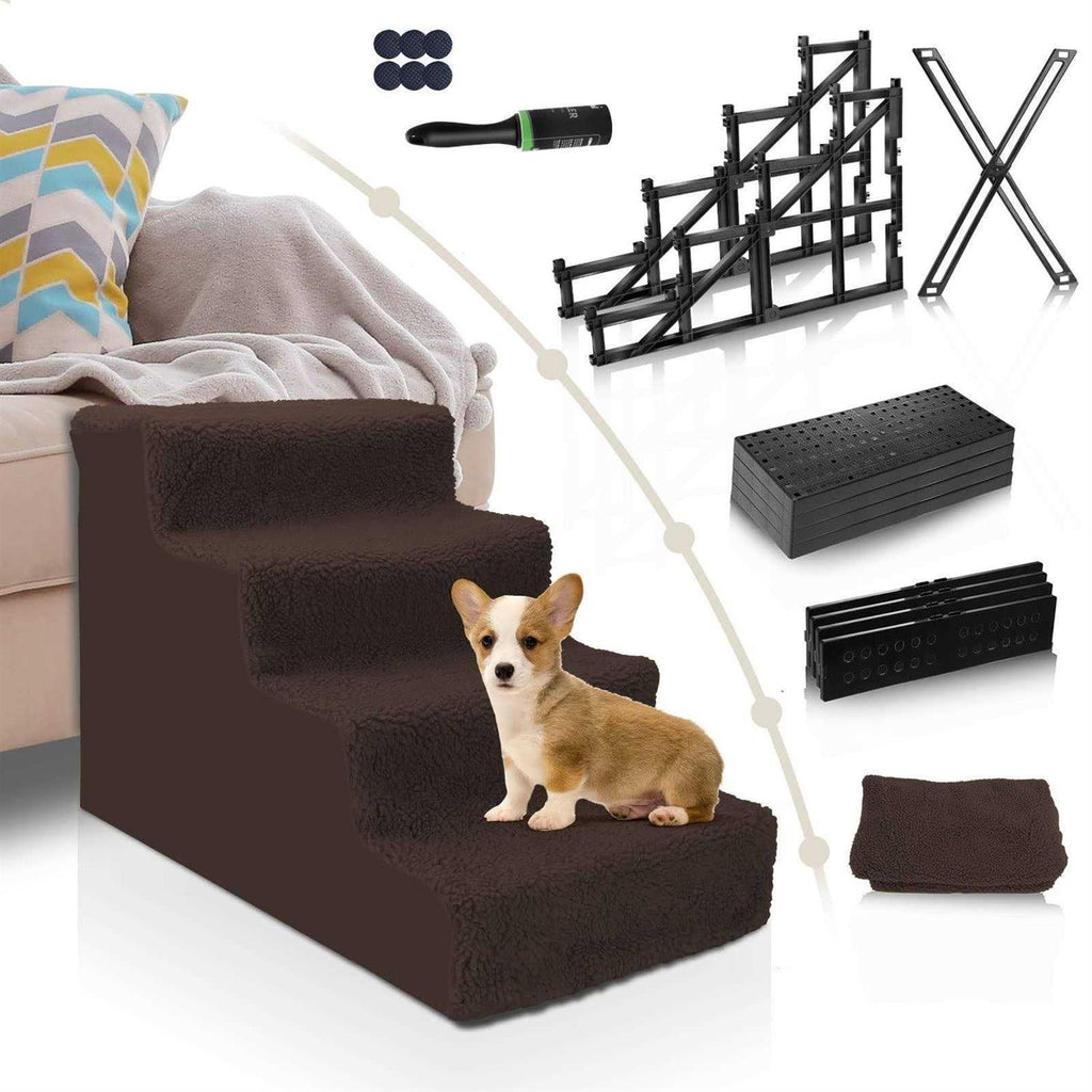 4 Tiers Non-Slip Dog Stairs G439