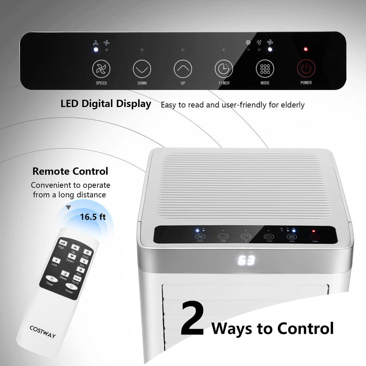5000 BTU Portable Air Conditioner S675