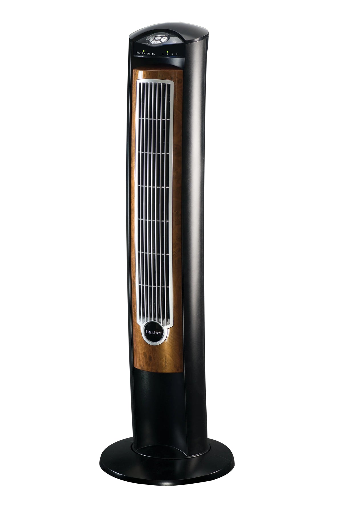 Black Brown Tower Fan with Remote Control I61412