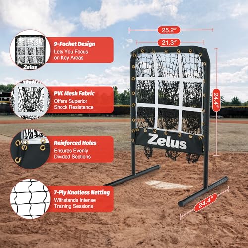 Baseball Net with Target Pockets T696933