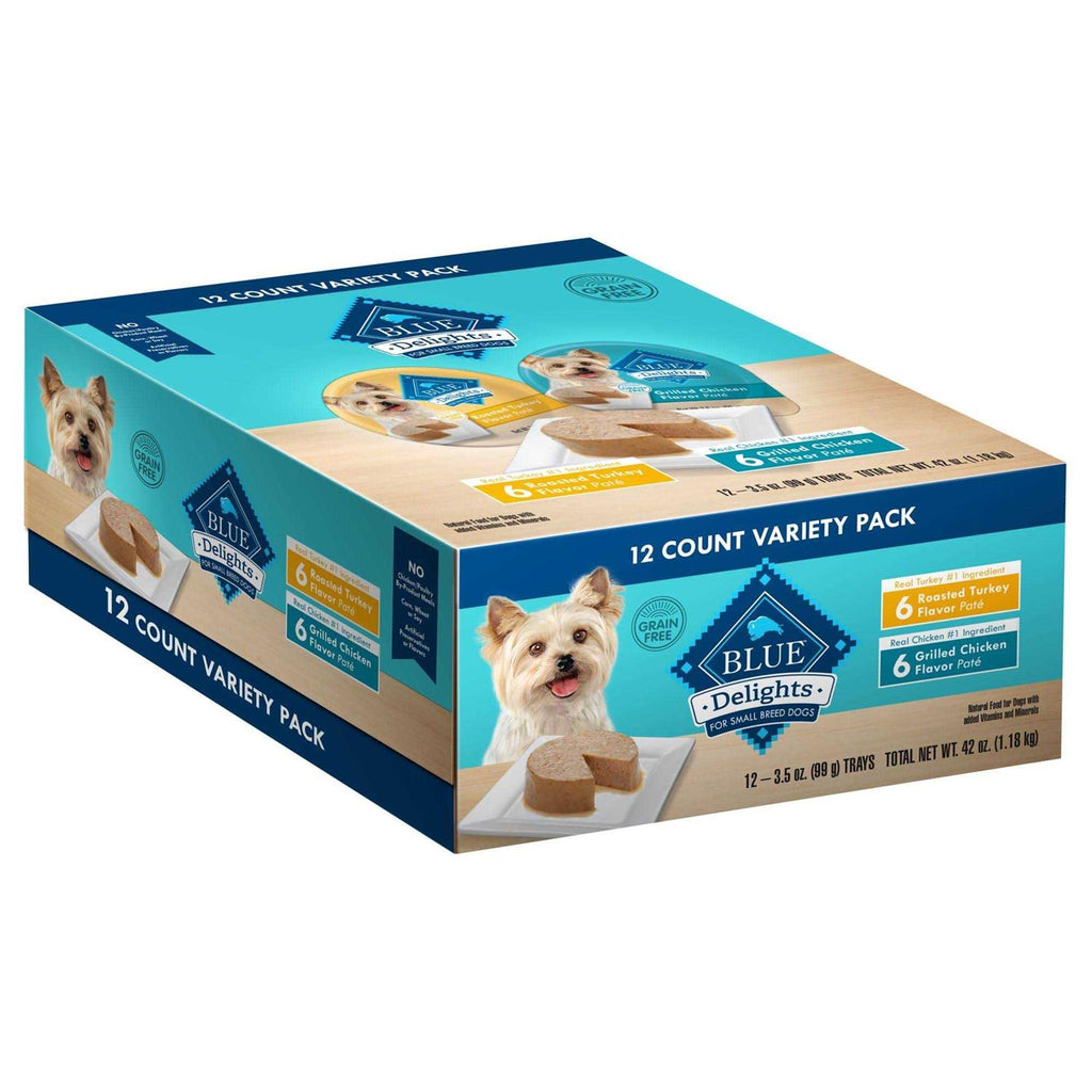 Natural Small Breed Wet Dog Food Turkey & Chicken Variety Pack M9915