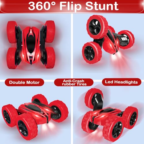 Remote Control Car 360 Flip 2.4Ghz Double-Sided Stunt Car N4089