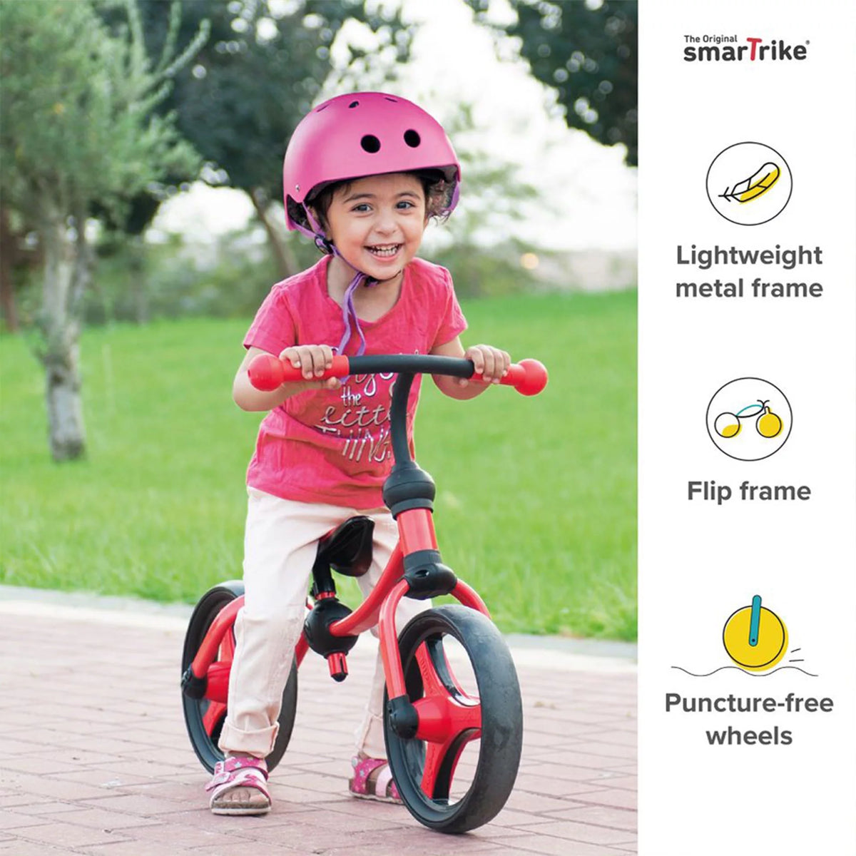Lightweight Adjustable 2 in 1 Balance Bike, Blue Q425089