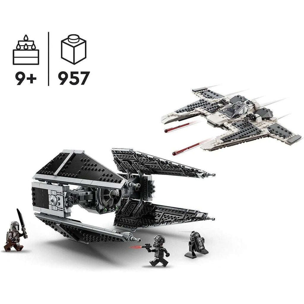 Star Wars Mandalorian Fang Fighter TIE Interceptor F1786