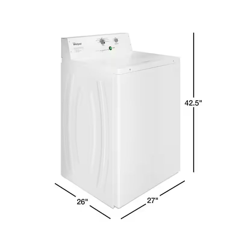 White Commercial Top Load Washing Machine U6674