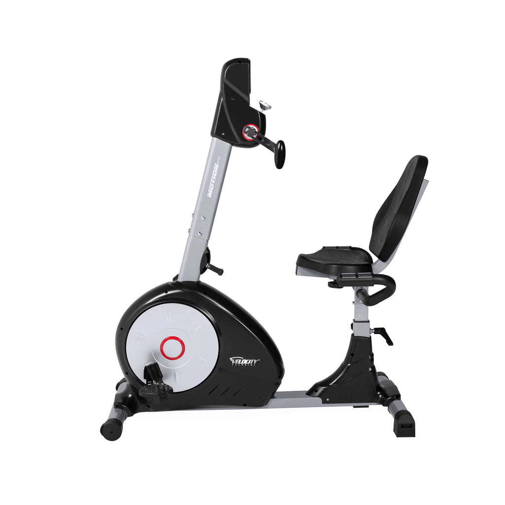 Black Recumbent Exercise Bike W9624