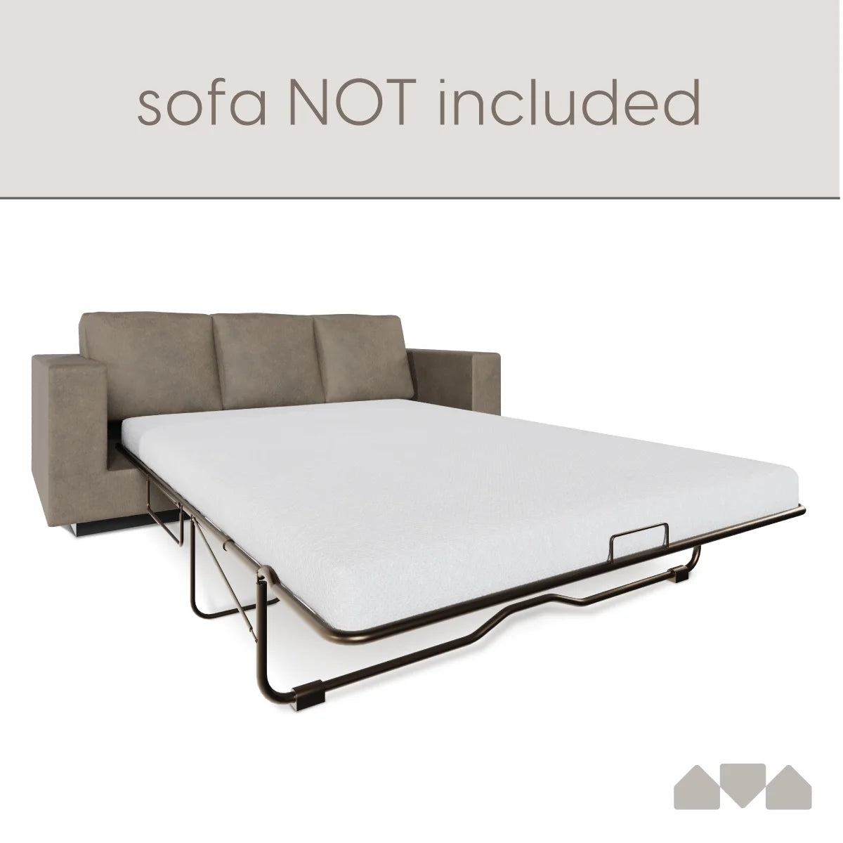 4.5-inch Memory Foam Replacement Mattress for Queen Sleeper Sofa I150530