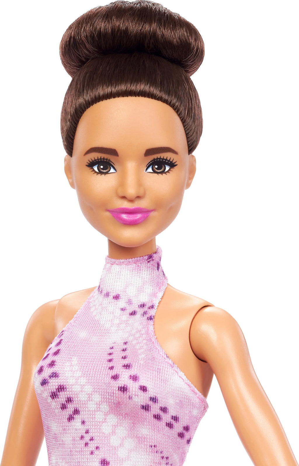 Brunette Figure Skater Doll with Trophy T769