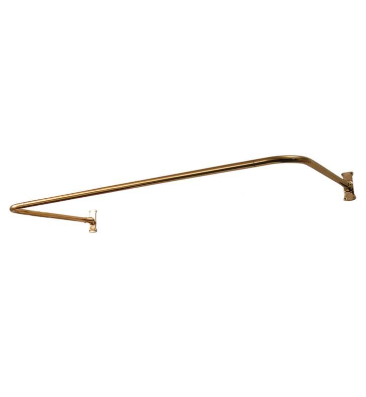Polished Chrome U Shaped Shower Rod Q770812