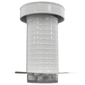 7 in. Dia. Aluminum Roof Jack in White J3255