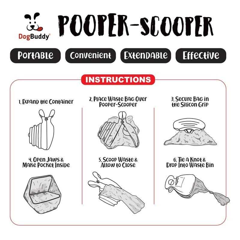 Portable Dog Pooper Scooper M4490