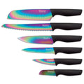Rainbow Black Cutlery Set V84597
