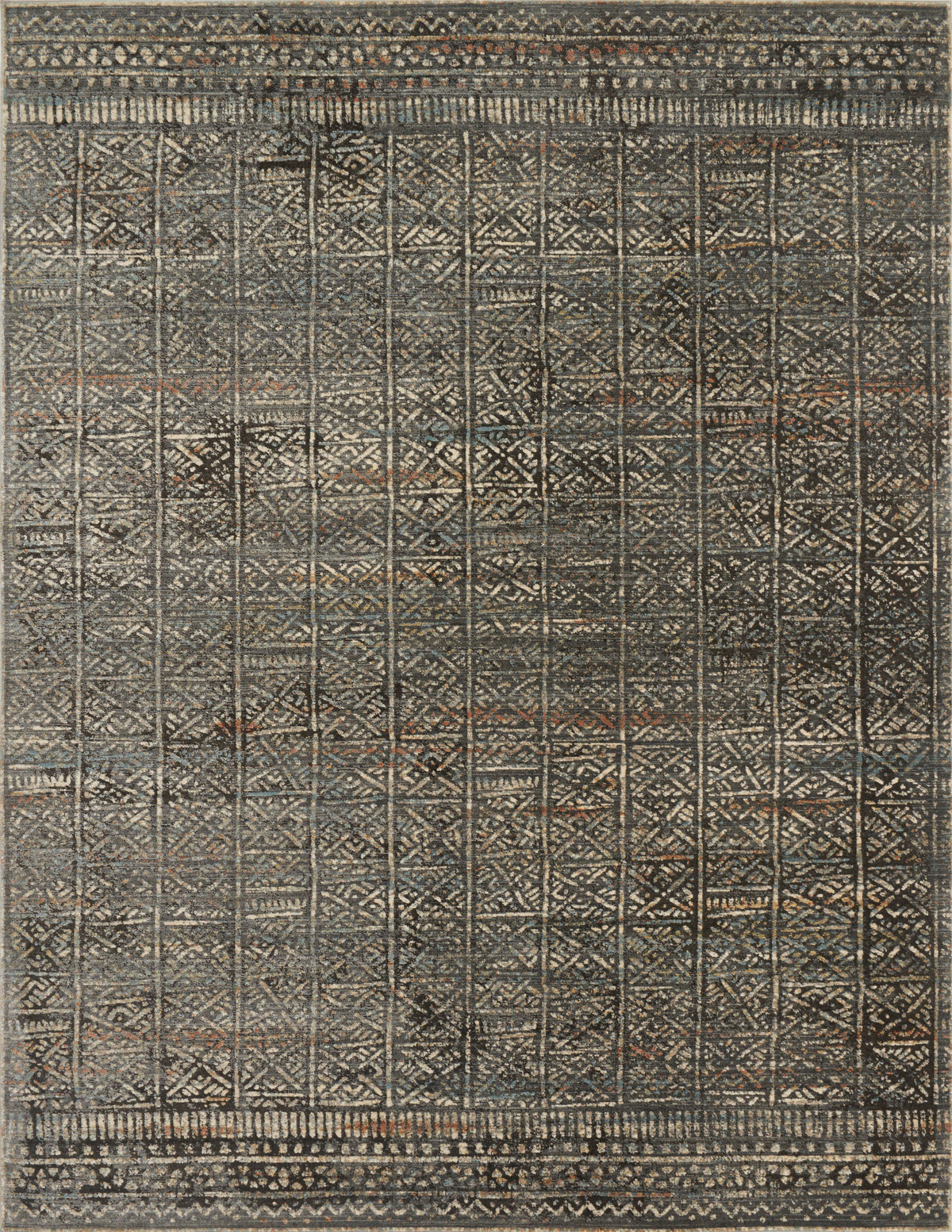 Charcoal Silver Rug 12'0 x 15'0 M8147