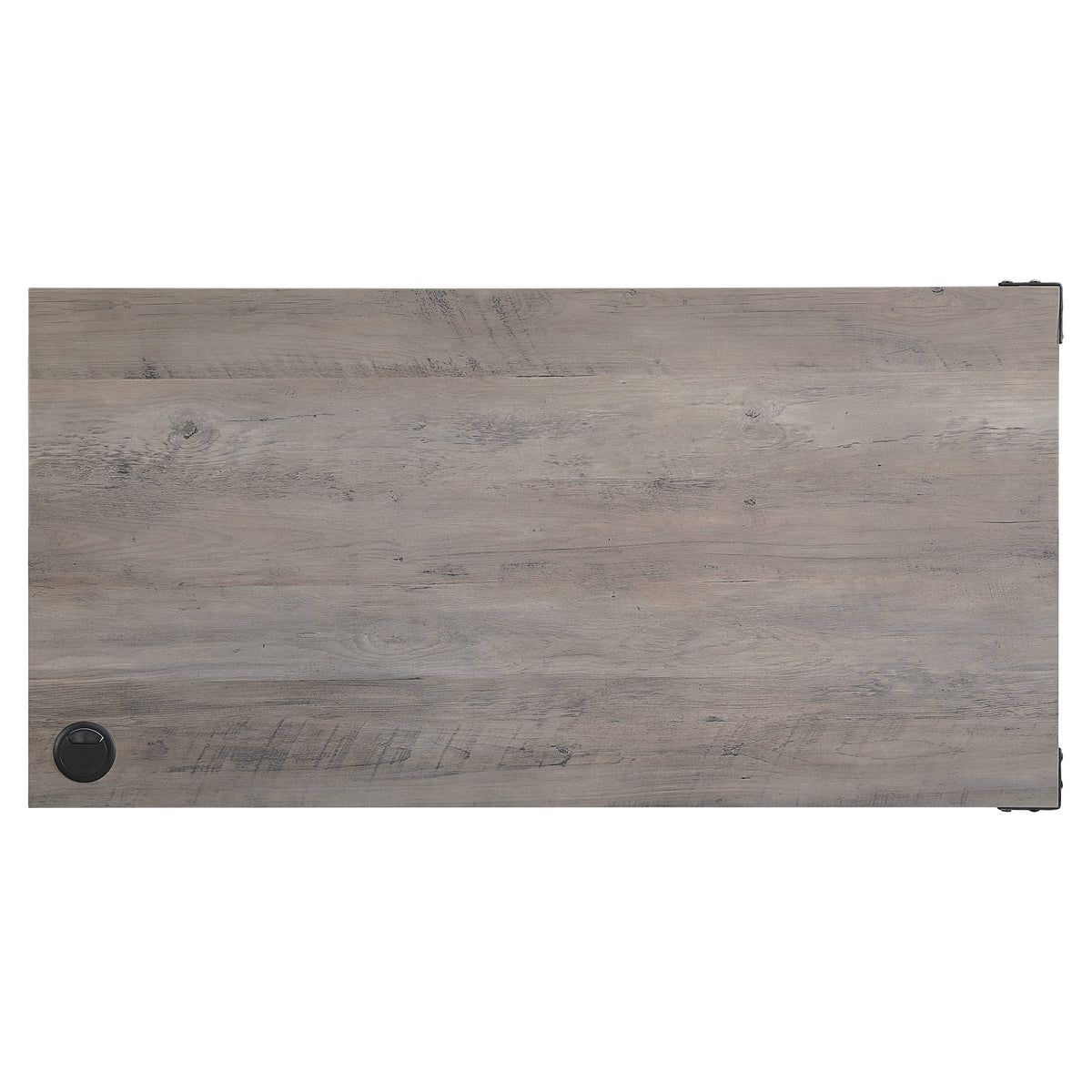 Grey Oak and Black Writing Desk R795122
