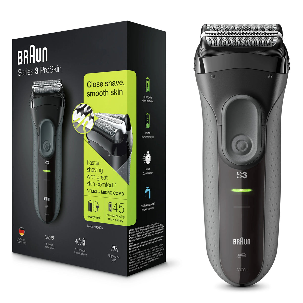 Electric Shaver Black P63807