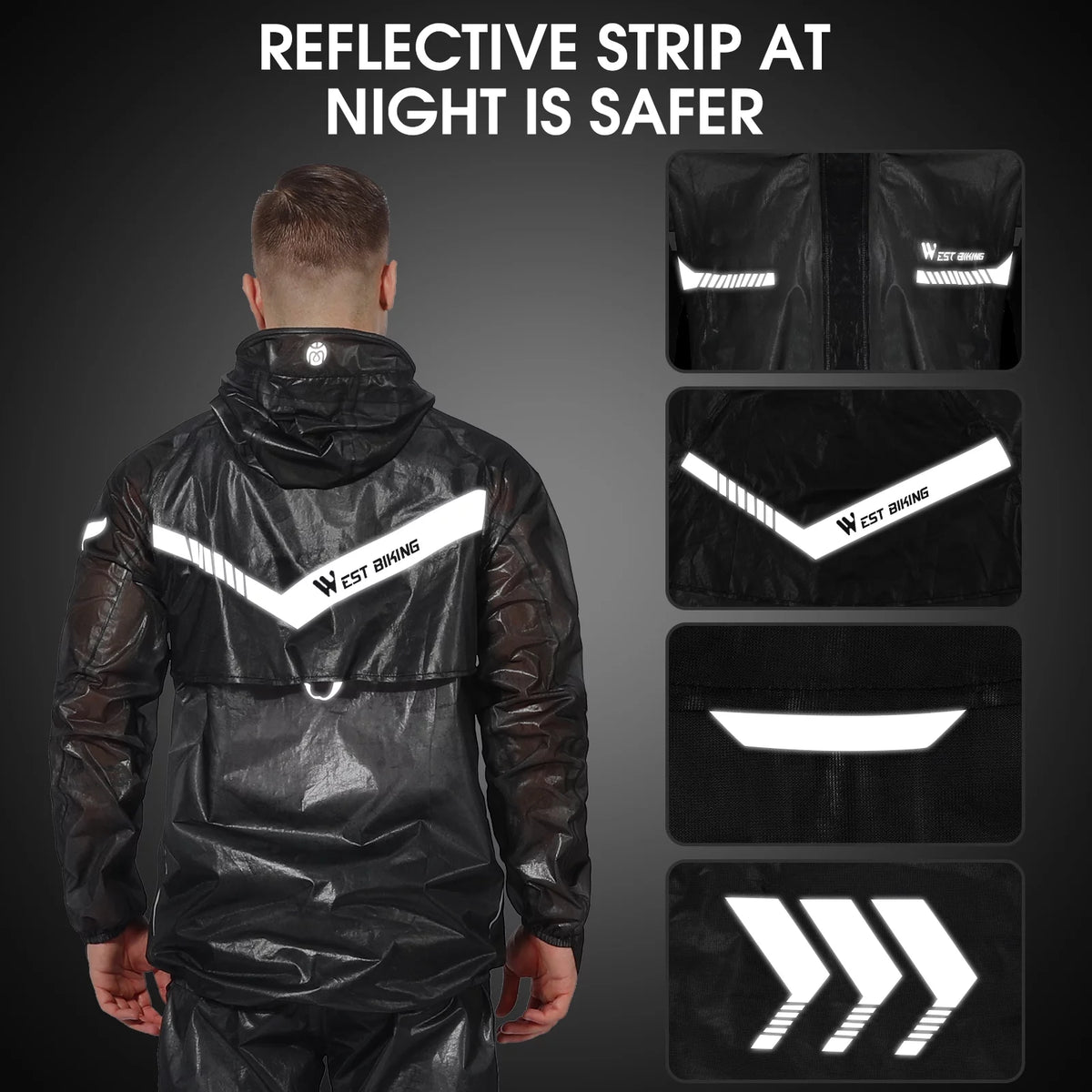Waterproof Cycling Coat and Pants X25038