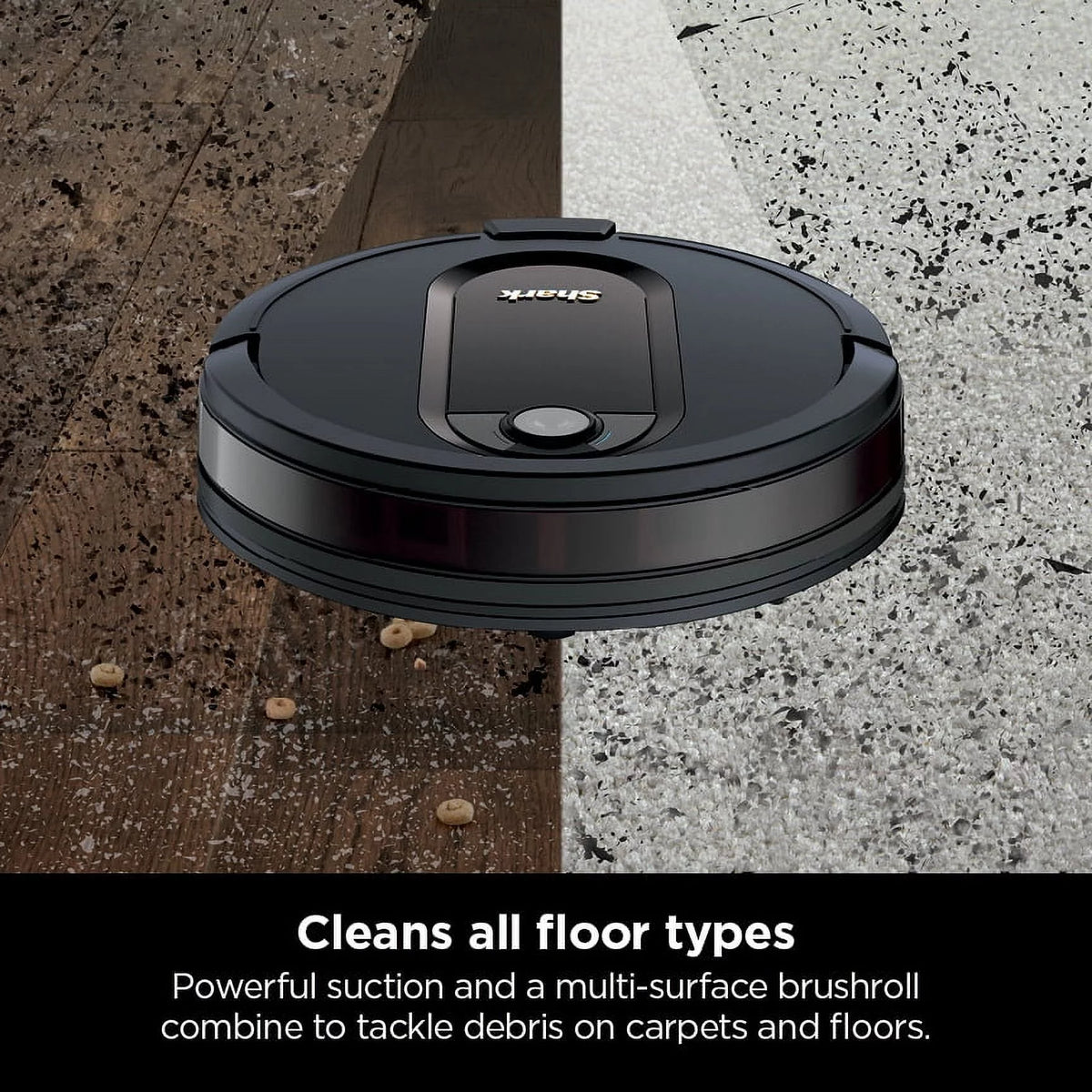 Wi-Fi Connected Robot Vacuum with Self-Empty Base Z852578