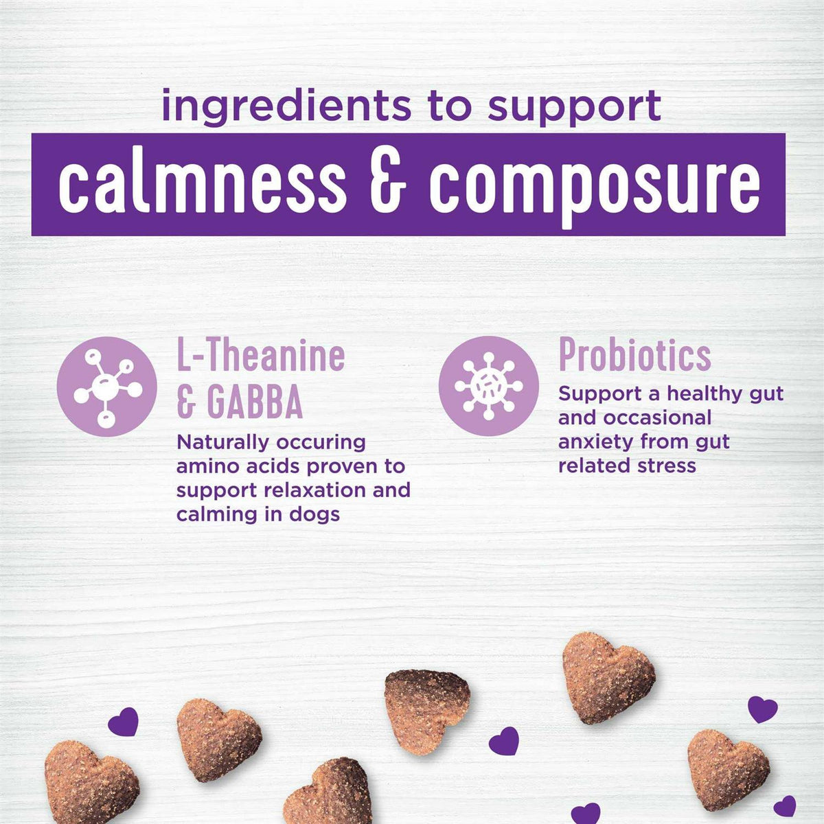 Cheese Flavored Soft Chews Calming Supplements for Dogs S7703