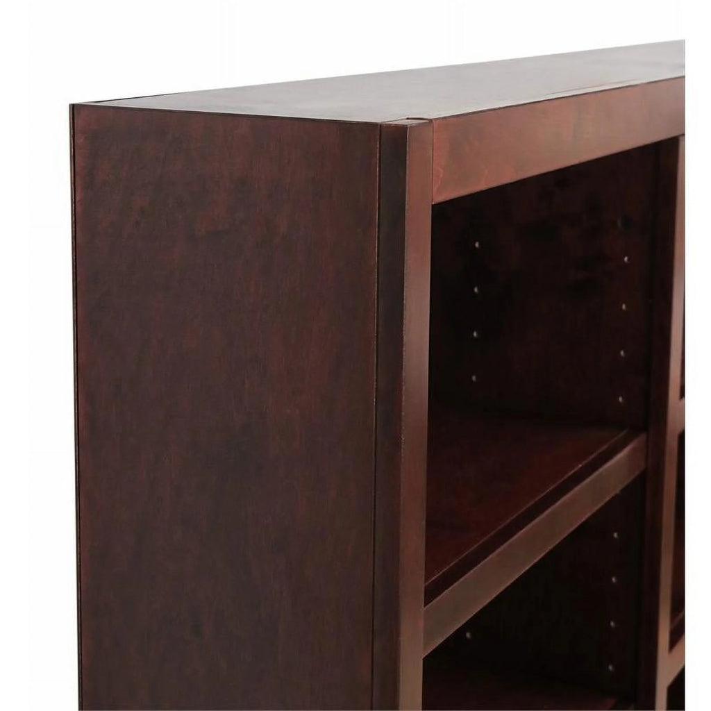 84" Tall Wood Bookcase Set of 2 S97201